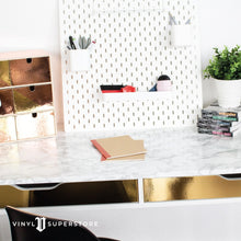 Load image into Gallery viewer, 45Cm D-C-Fix White/grey Marble Sticky Back Vinyl Lengths 1M To 15M (200-2256)