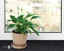 Load image into Gallery viewer, 67Cm D-C-Fix Granite Gloss Black Marble Sticky Back Vinyl Lengths 1M To 15M (200-8297)