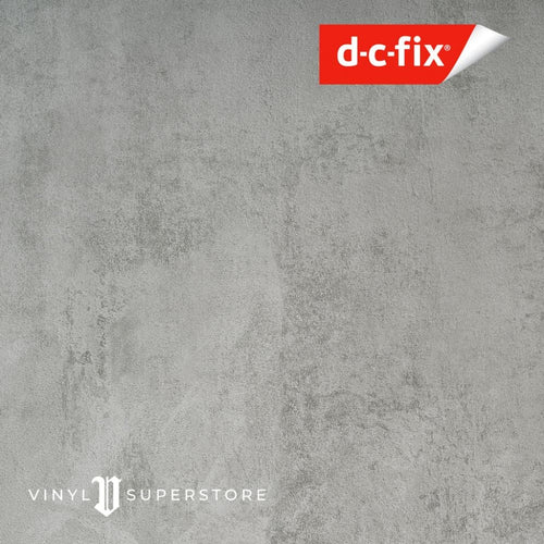 67Cm D-C-Fix Grey Concrete Marble Sticky Back Vinyl Lengths 1M To 15M (200-8291)