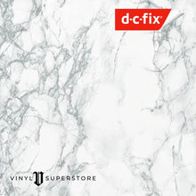 Load image into Gallery viewer, 67Cm Fablon White Grey Marble Sticky Back Vinyl Lengths 1M To 15M (200-8095)