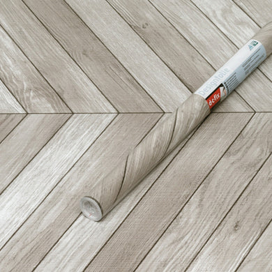 67Cm D-C-Fix Chevron Grey Sticky Back Vinyl Lengths 1M To 15M (200-8346)