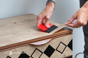 45Cm D-C-Fix Ribbeck Oak Sticky Back Vinyl Lengths 1M To 15M (200-3240)