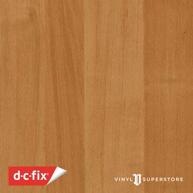 67Cm D-C-Fix Alder Light Wood Sticky Back Vinyl Lengths 1M To 15M (200-8306)