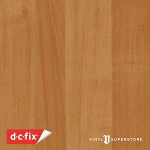 67Cm D-C-Fix Alder Light Wood Sticky Back Vinyl Lengths 1M To 15M (200-8306)