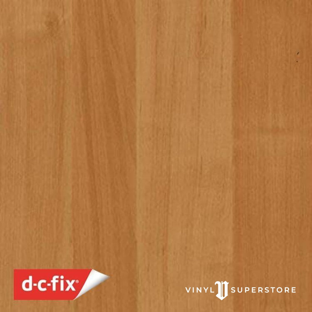 67Cm D-C-Fix Alder Light Wood Sticky Back Vinyl Lengths 1M To 15M (200-8306)
