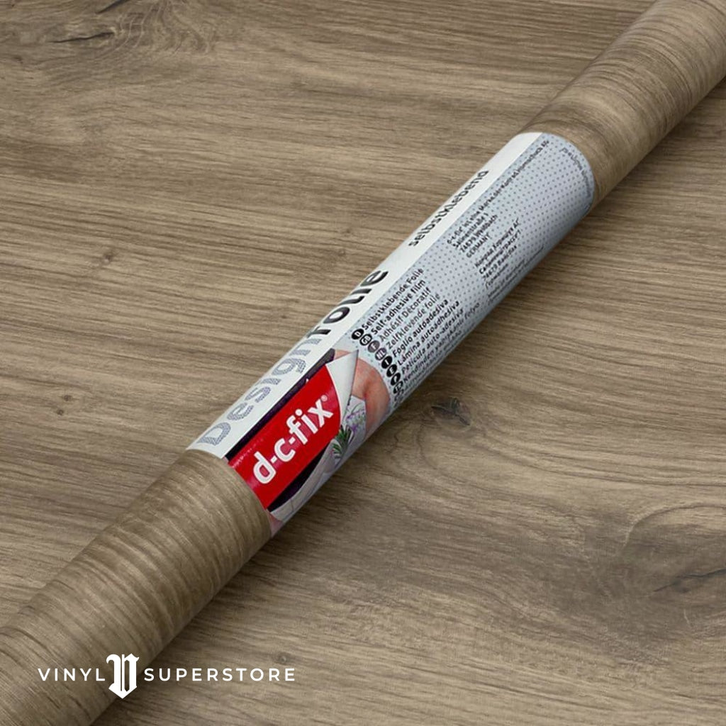 67Cm D-C-Fix Artisan Oak Wood Sticky Back Vinyl Lengths 1M To 15M (200-8298)