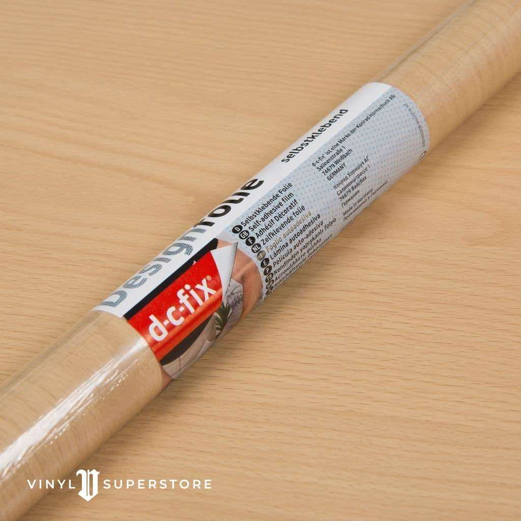 67Cm D-C-Fix Beech Wood Sticky Back Vinyl Lengths 1M To 15M (200-8199)