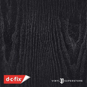 67Cm D-C-Fix Blackwood Sticky Back Vinyl Lengths 1M To 15M (200-8017)