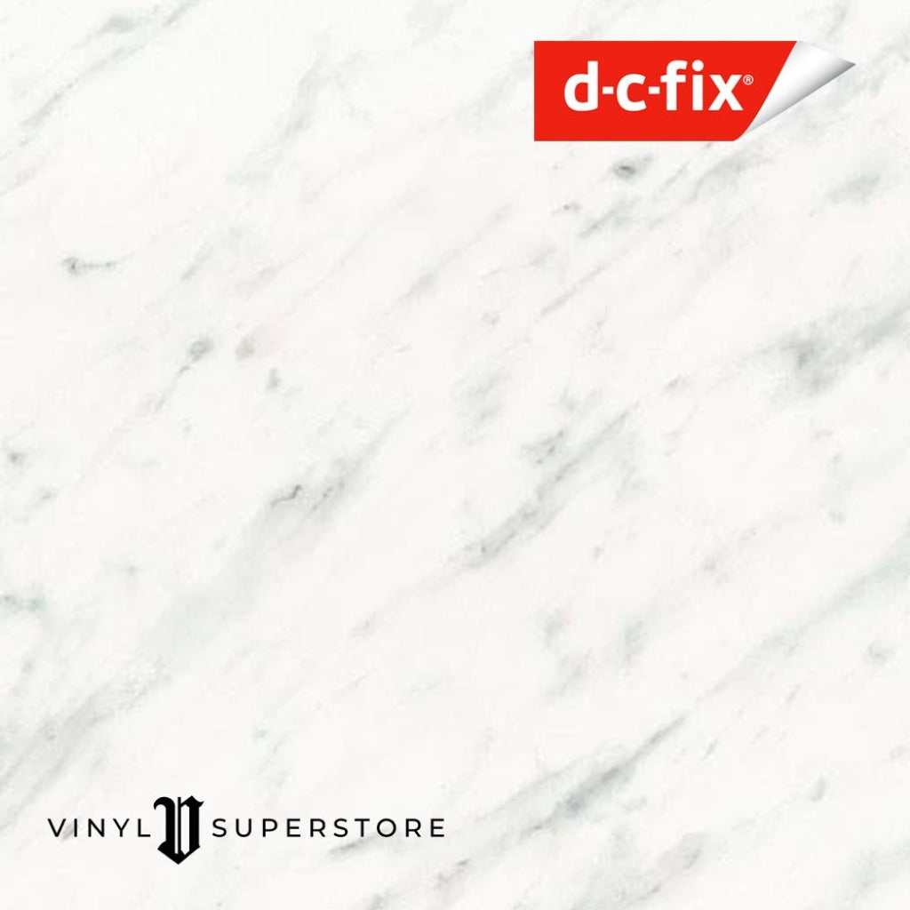 67Cm D-C-Fix Carrara Grey Marble Sticky Back Vinyl Lengths 1M To 15M (200-8130)
