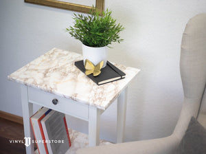 67Cm D-C-Fix Cortes Brown Marble Sticky Back Vinyl Lengths 1M To 15M (200-8113)