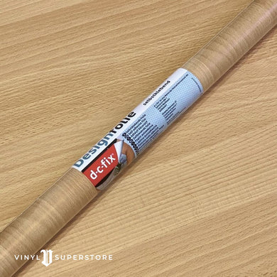 67Cm D-C-Fix European Beech Sticky Back Vinyl Lengths 1M To 15M (200-8184)