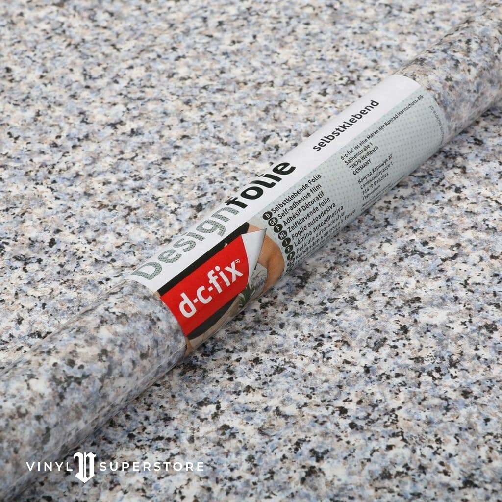 67Cm D-C-Fix Granite Blue/grey Porrinho Sticky Back Vinyl Lengths 1M To 15M (200-8205)
