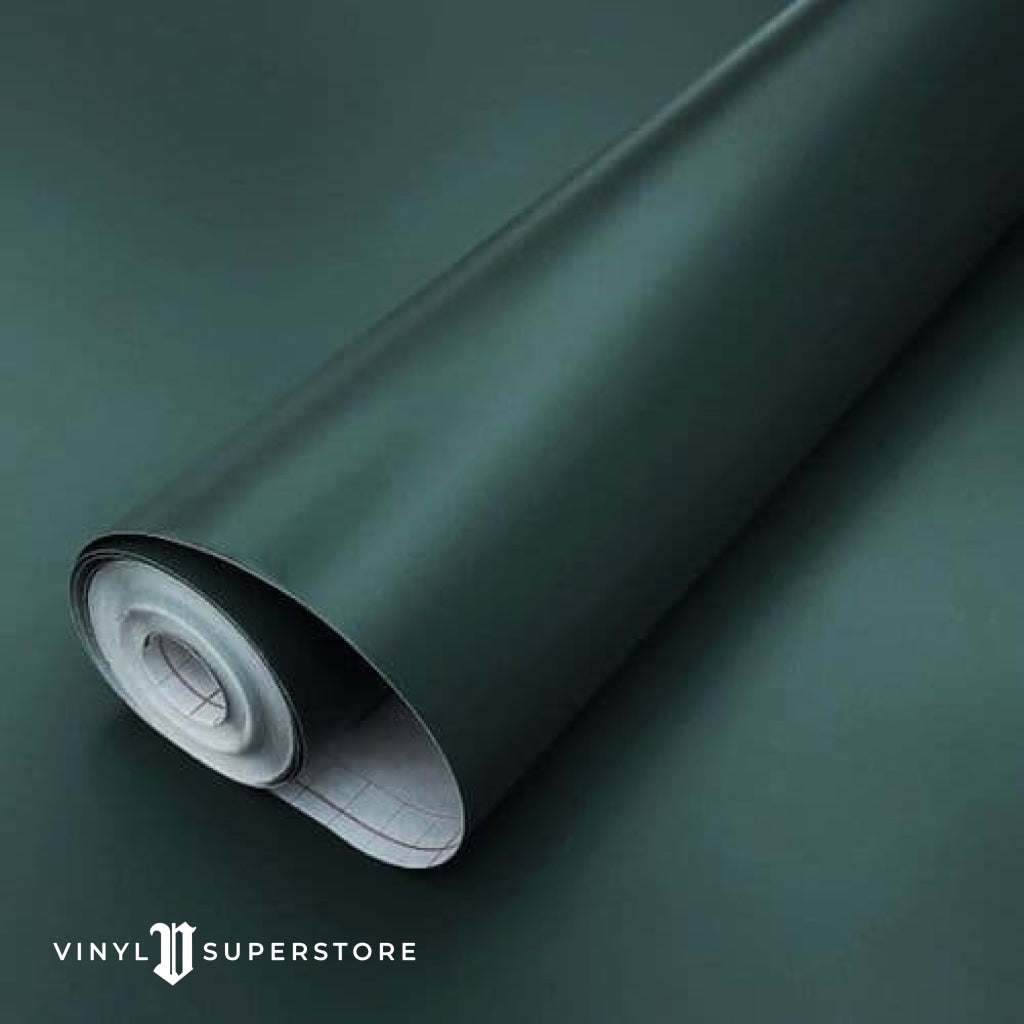 67Cm D-C-Fix Matt Mallard Green Grey Sticky Back Vinyl Lengths 1M To 15M (200-8348)