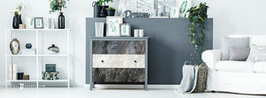67Cm D-C-Fix Romeo Black Silver Marble Sticky Back Vinyl Lengths 1M To 15M (200-8293)