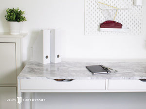 67Cm D-C-Fix Romeo Grey Marble Sticky Back Vinyl Lengths 1M To 15M (200-8288)