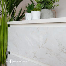 Load image into Gallery viewer, 67Cm D-C-Fix Romeo Matt White Marble Sticky Back Vinyl Lengths 1M To 15M (200-8295)
