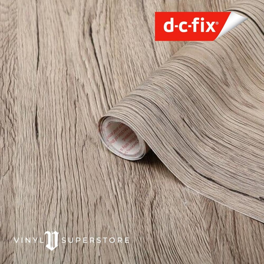 67Cm D-C-Fix Sanremo Oak Sticky Back Vinyl Lengths 1M To 15M (200-8432)
